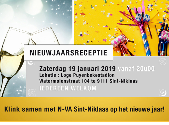 nieuwjaarsreceptie 2019